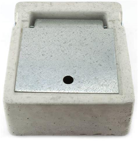 concrete valve box with steel cover|rectangular valve box and cover.